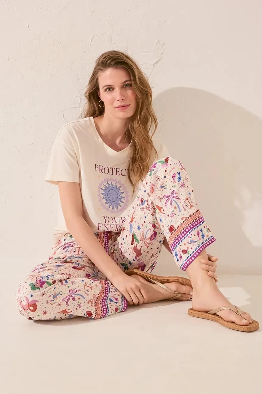 женские секретные пижамные штаны - фото 5