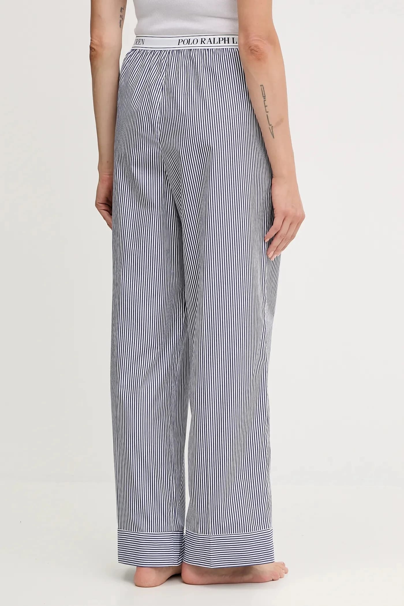 Хлопковые пижамные штаны - фото 3