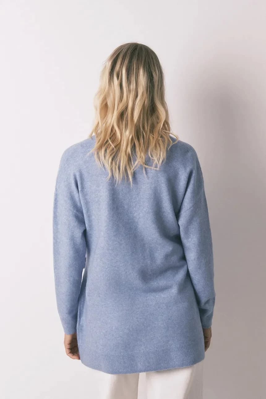 Халат из смесовой шерсти - фото 2