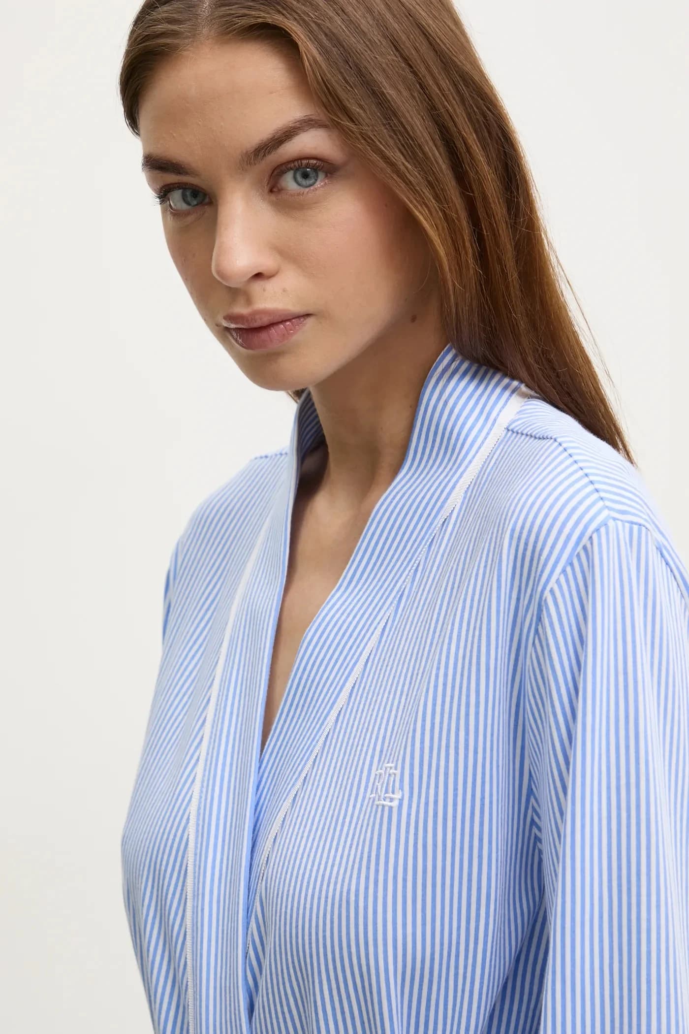 Хлопковый халат - фото 4