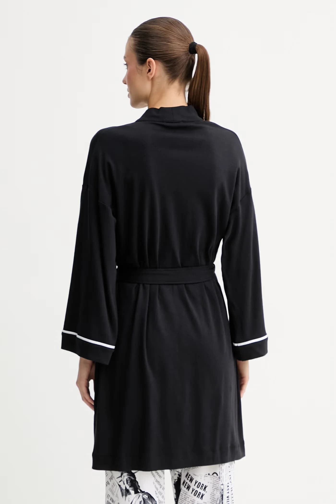 Женский хлопковый халат - фото 3