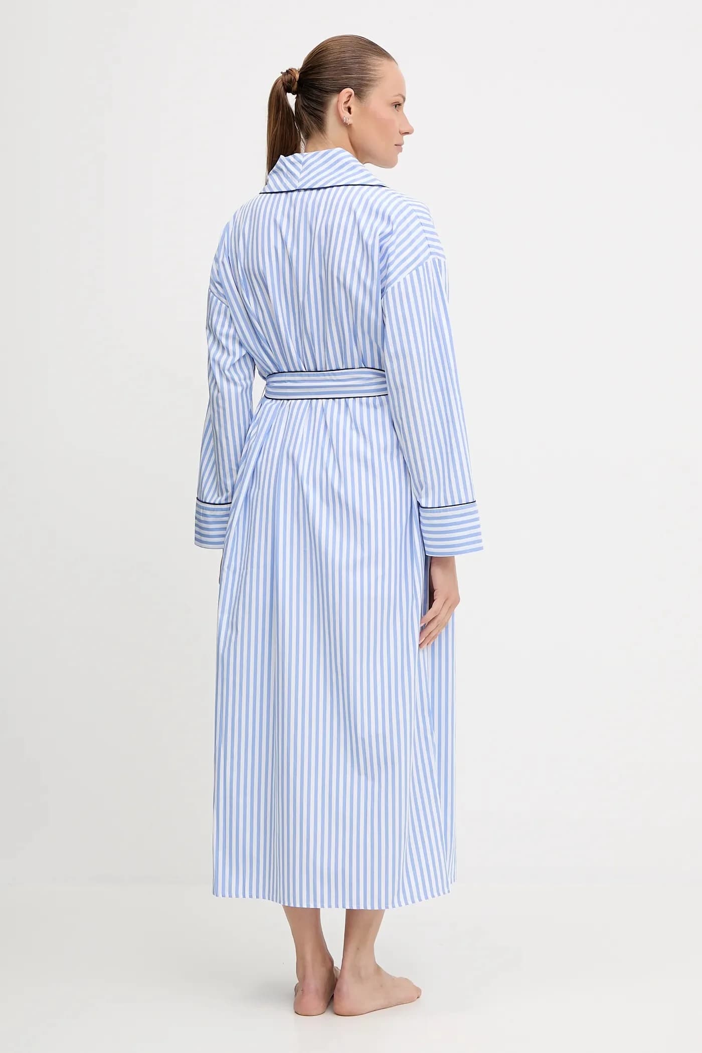 Хлопковый халат Polo Ralph Lauren - фото 3