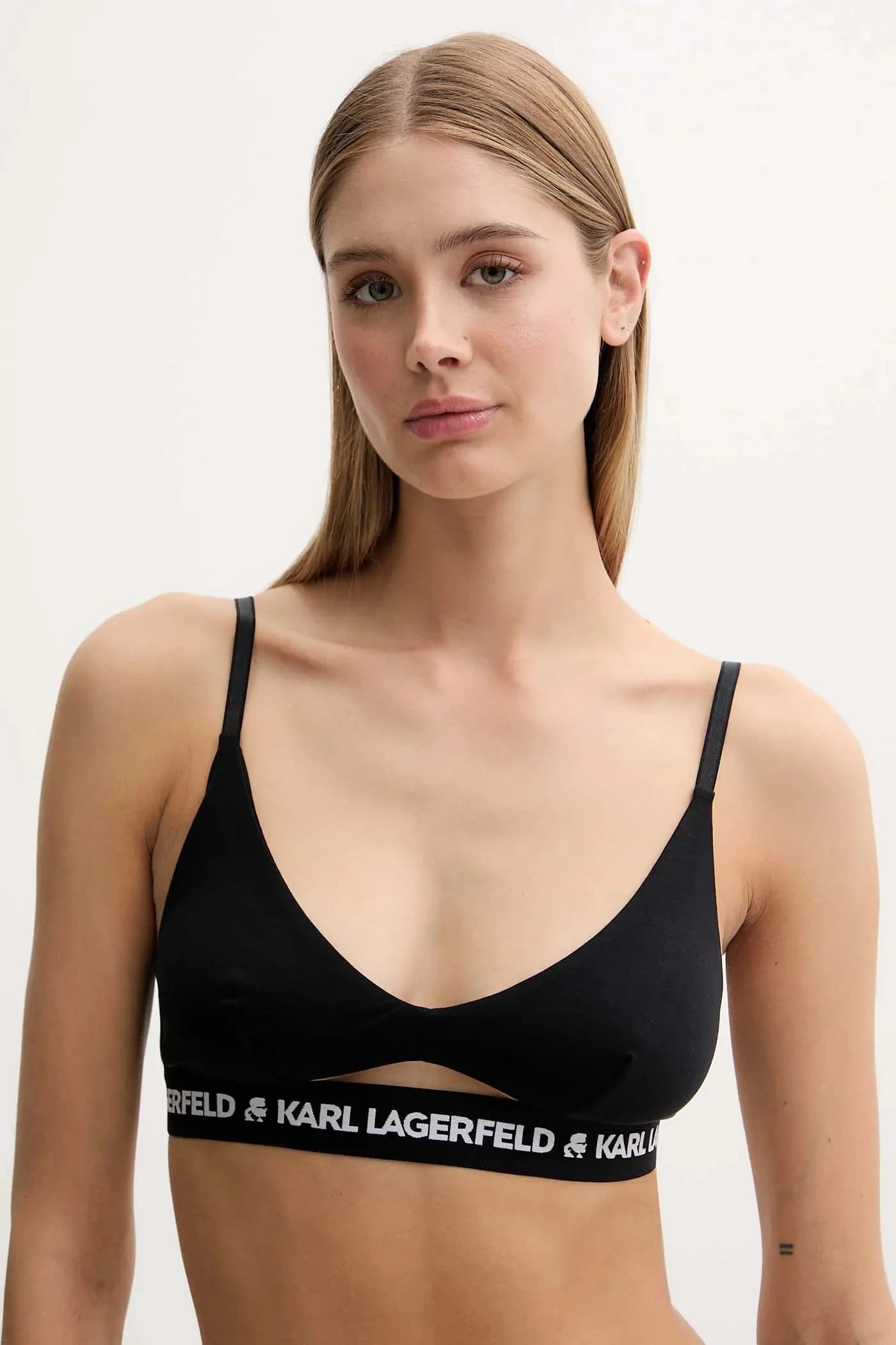 бюстгальтер с логотипом PEEPHOLE