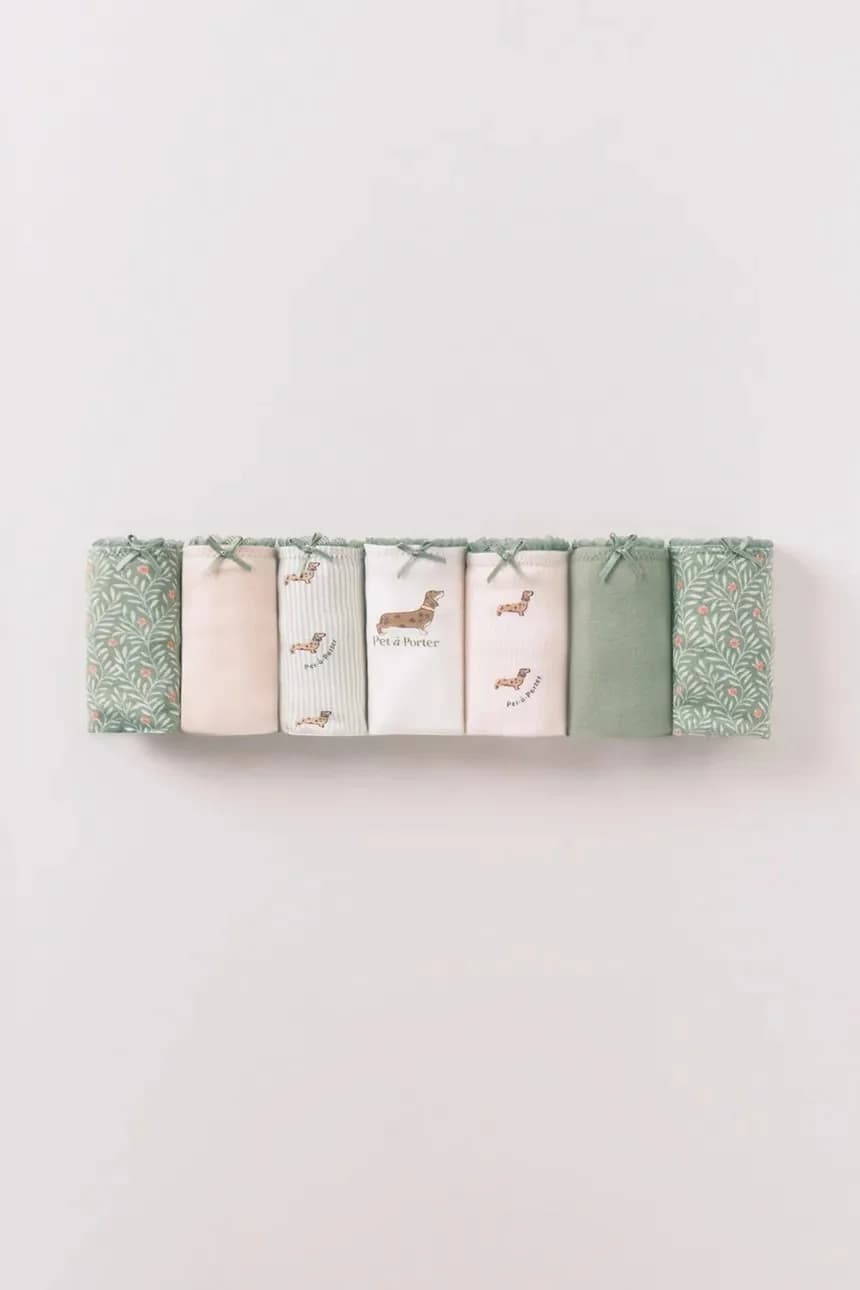 7 пар трусов