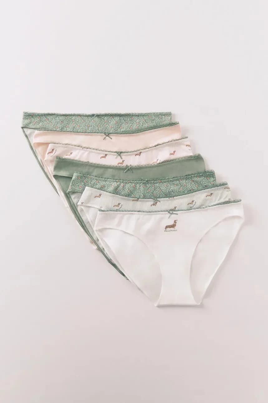 7 пар трусов - фото 2