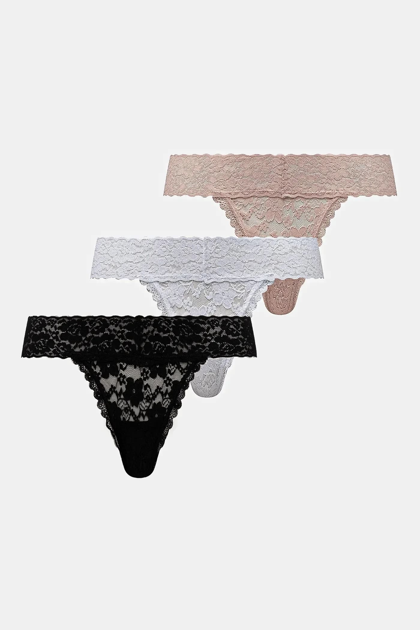 3 комплекта стрингов