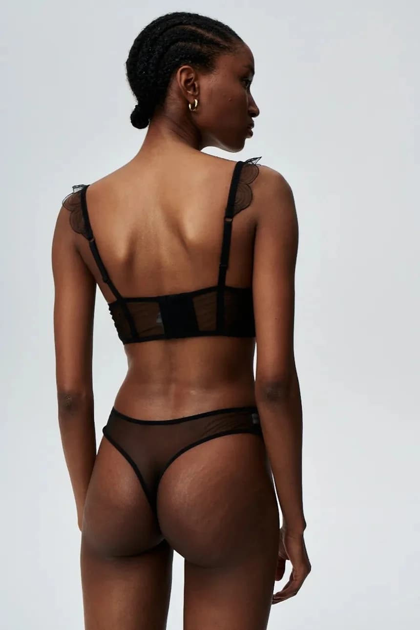 Стринги 582 Bliss Чёрные - фото 2