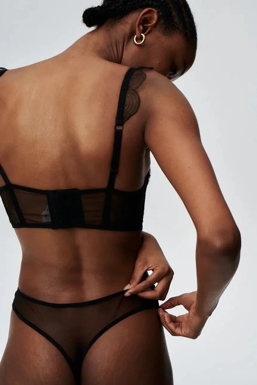 Стринги 582 Bliss Чёрные - фото 3