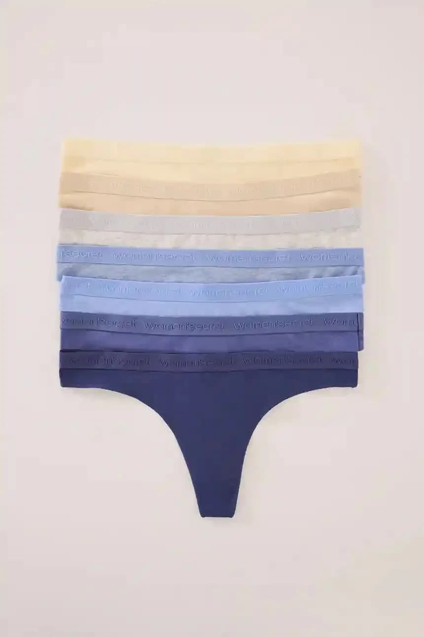 7 комплектов стрингов - фото 2