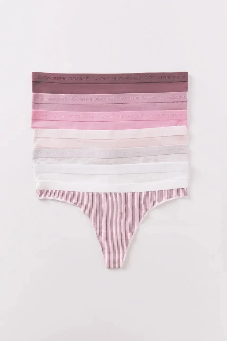 7 комплектов стрингов - фото 2