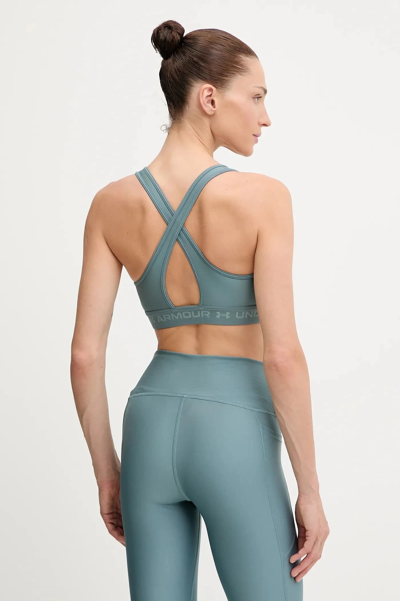 Спортивный бюстгальтер с перекрестной спинкой - фото 3