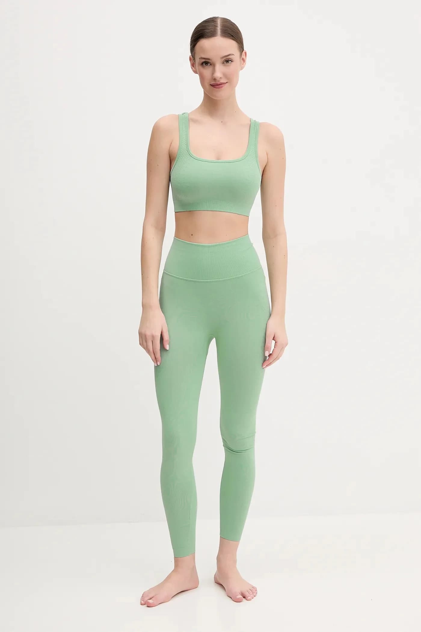 Бюстгальтер для йоги с фестонами - фото 2