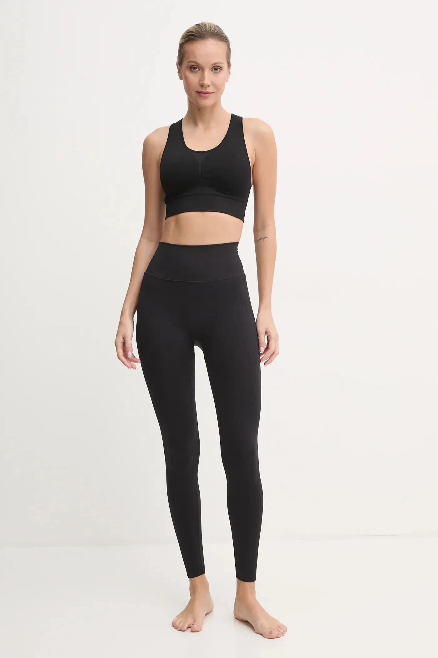 Бесшовный мягкий бюстгальтер для йоги - фото 2