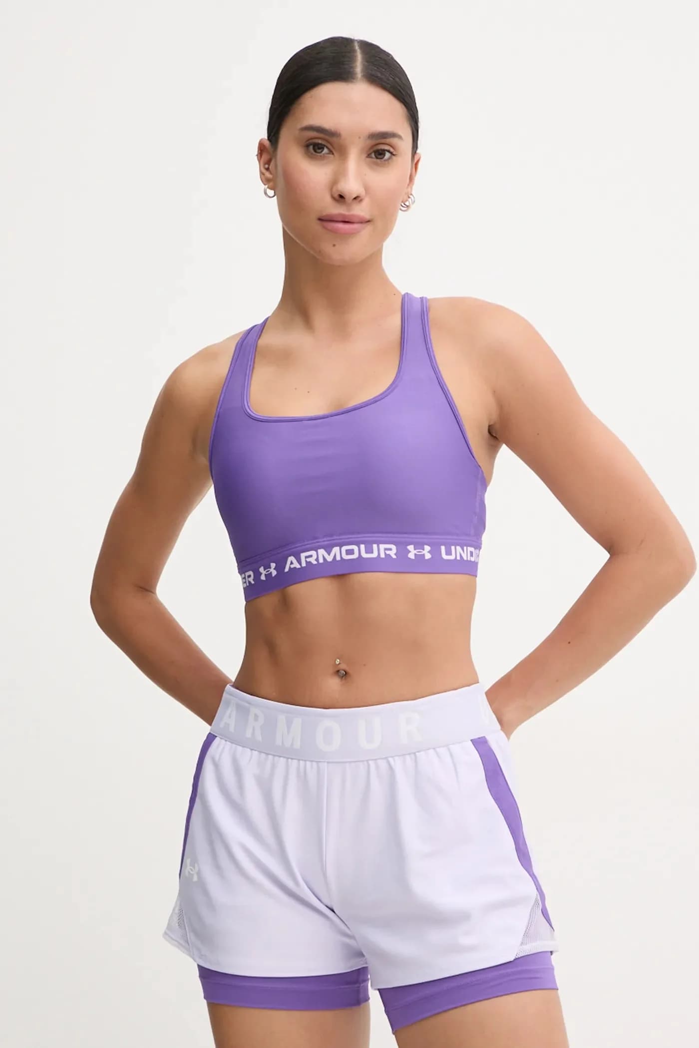 Спортивный бюстгальтер с перекрестной спинкой - фото 4