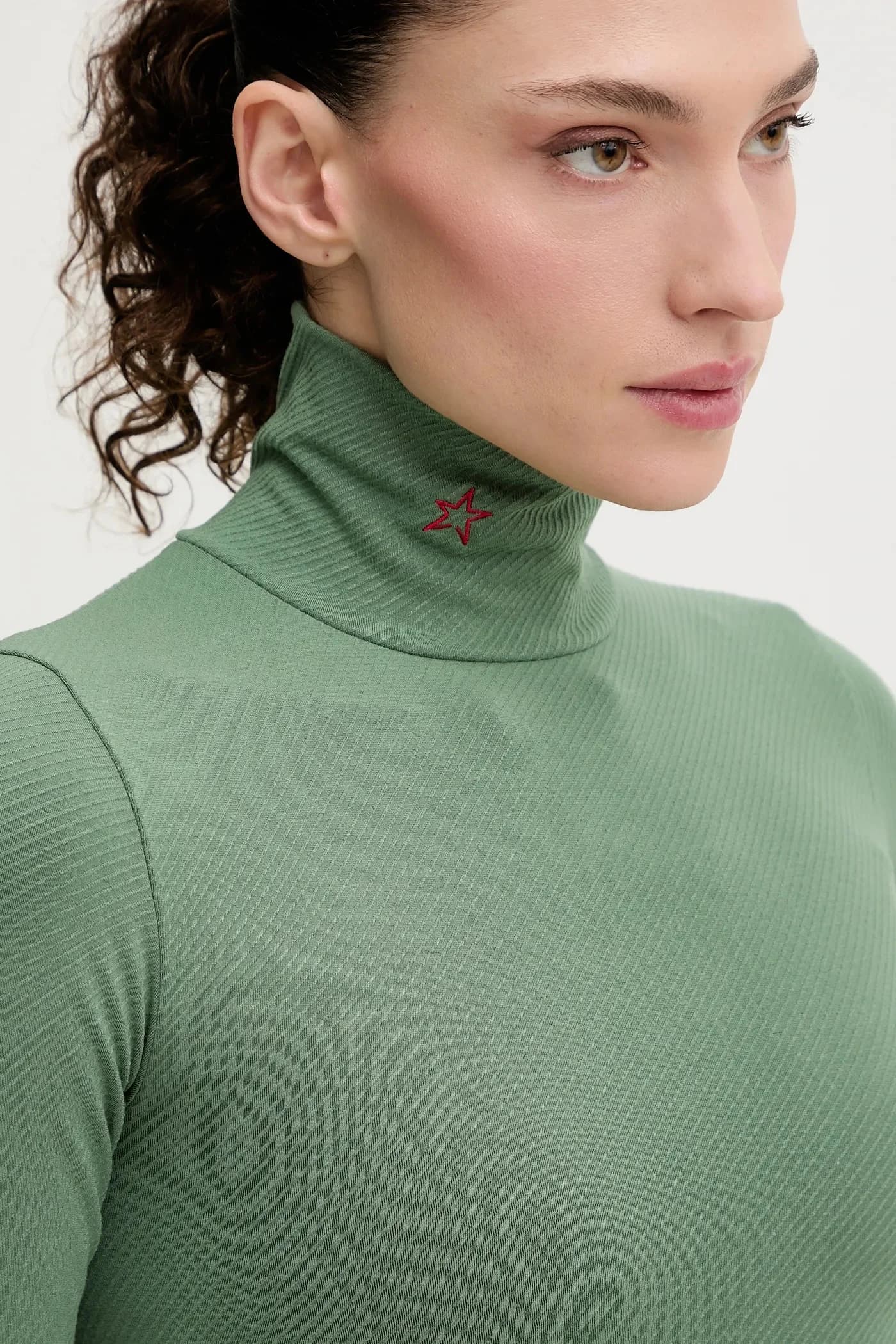 Функциональный лонгслив с добавлением шерсти Perfect Thermal. - фото 4