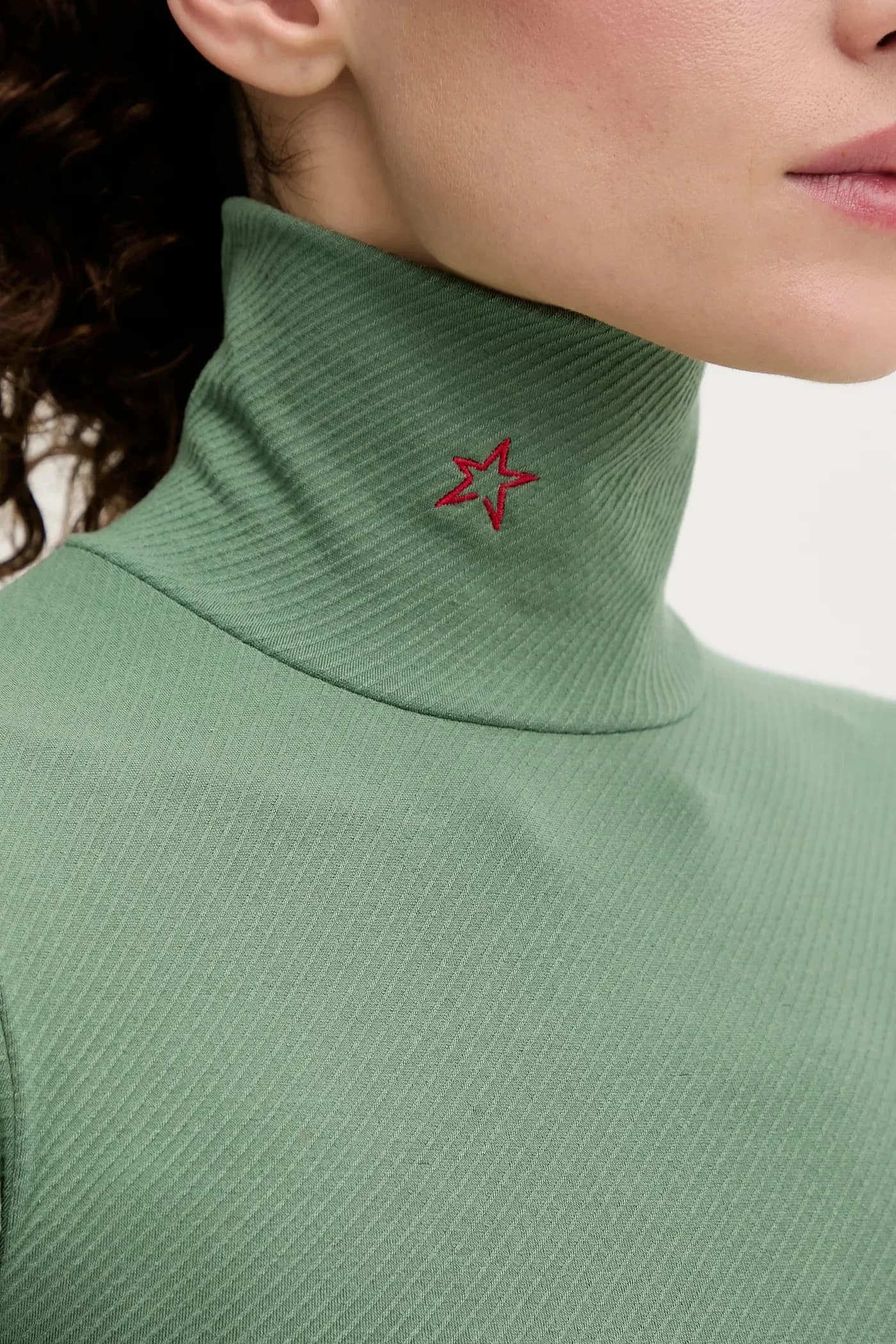 Функциональный лонгслив с добавлением шерсти Perfect Thermal. - фото 5