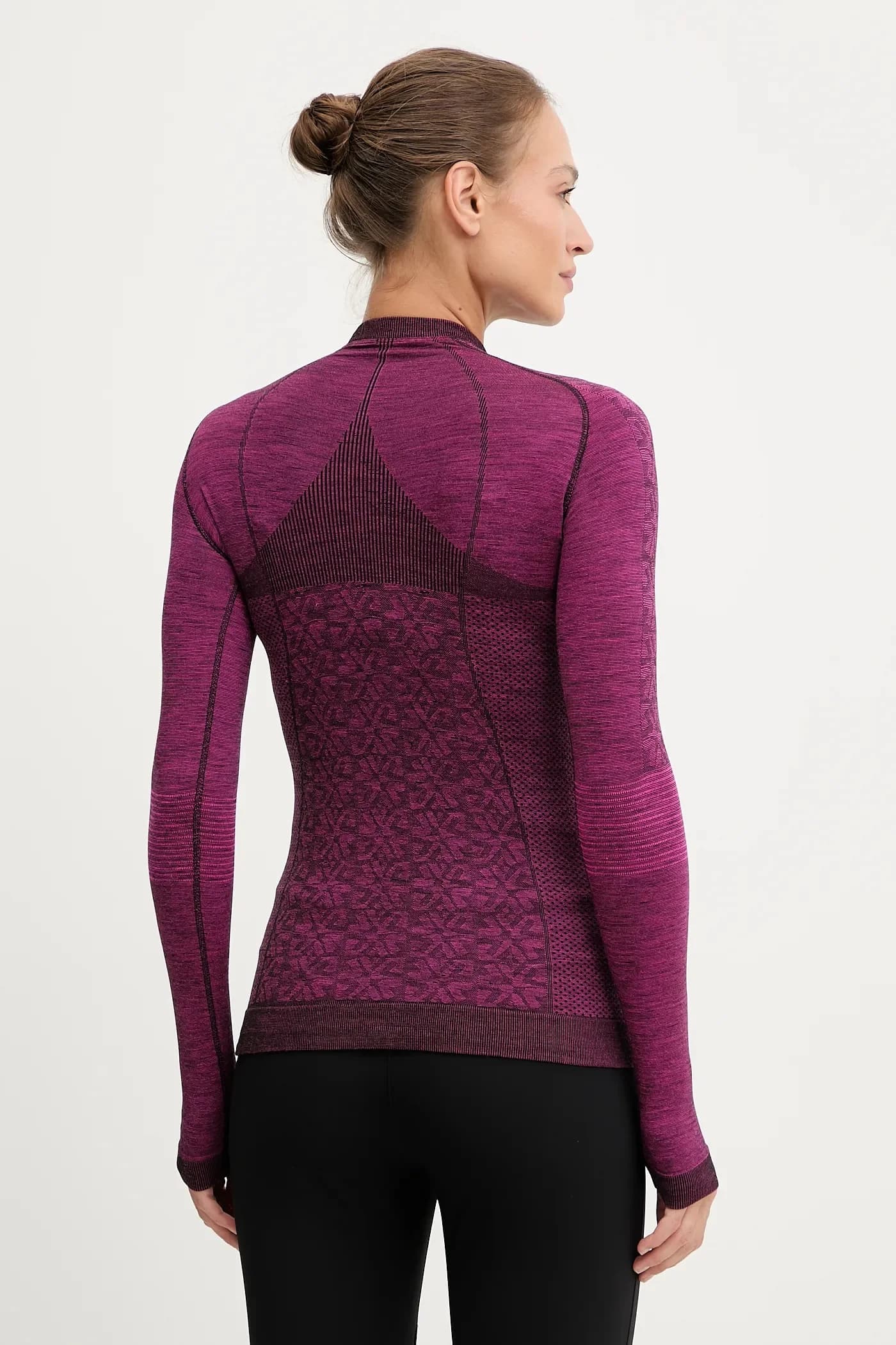 Функциональный лонгслив из шерсти LADY ROUND NECK SW - фото 3