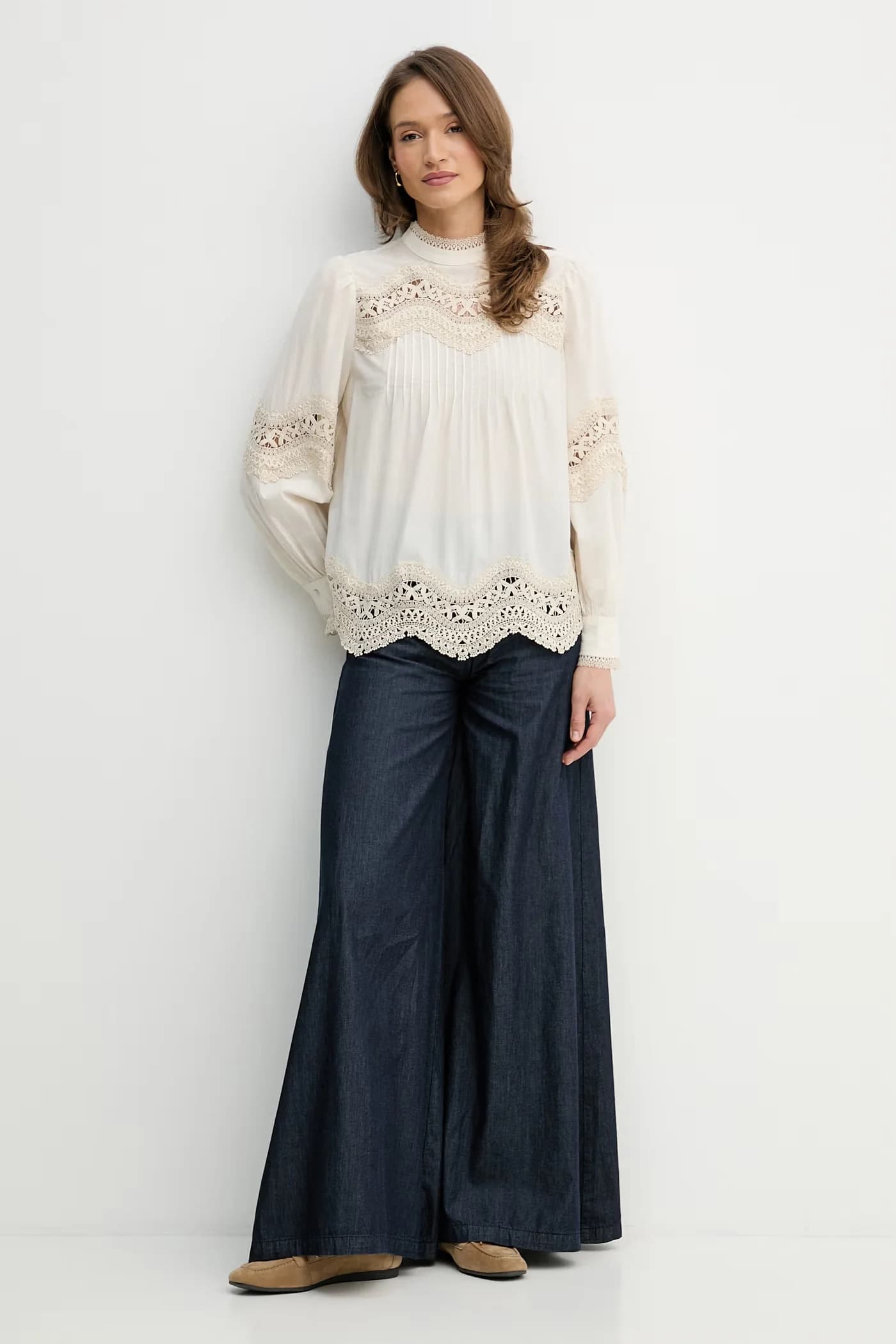 Хлопковая блузка - фото 2