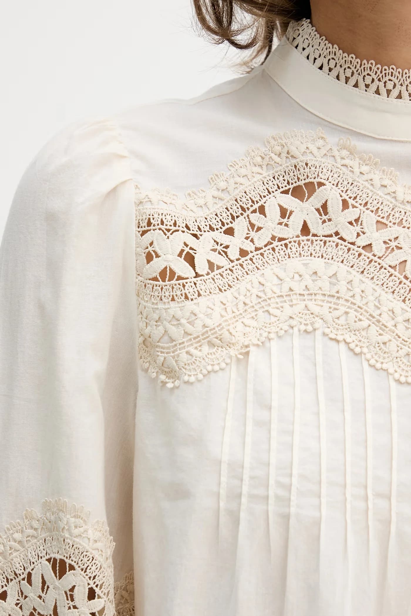 Хлопковая блузка - фото 5