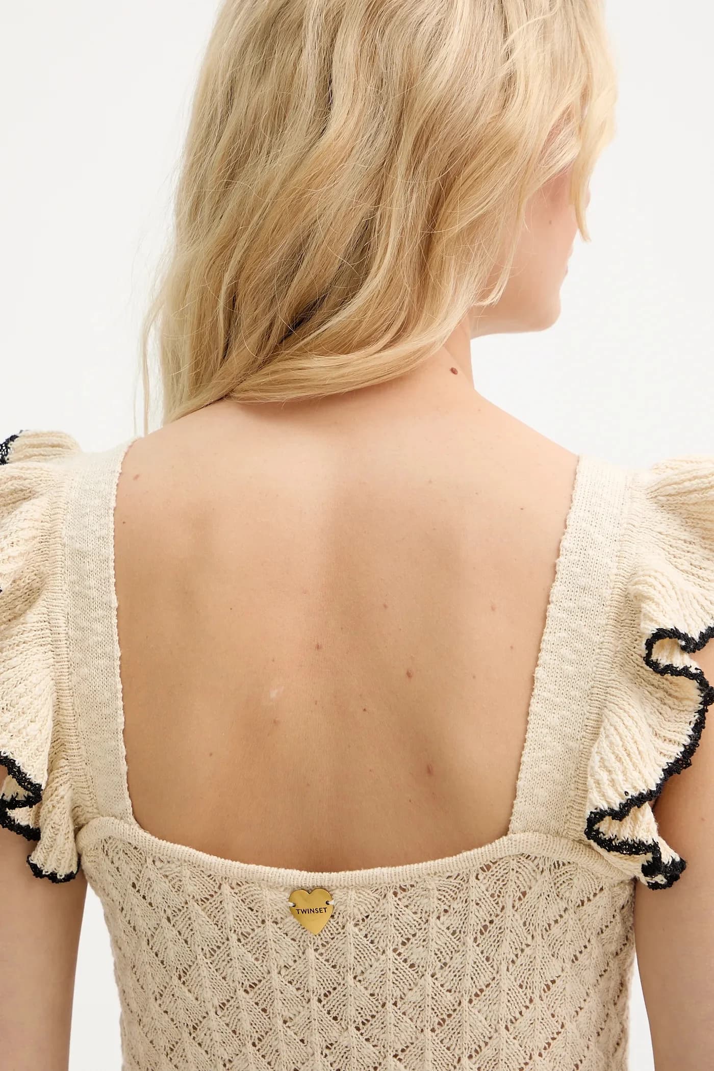 Топ из смесового льна - фото 5