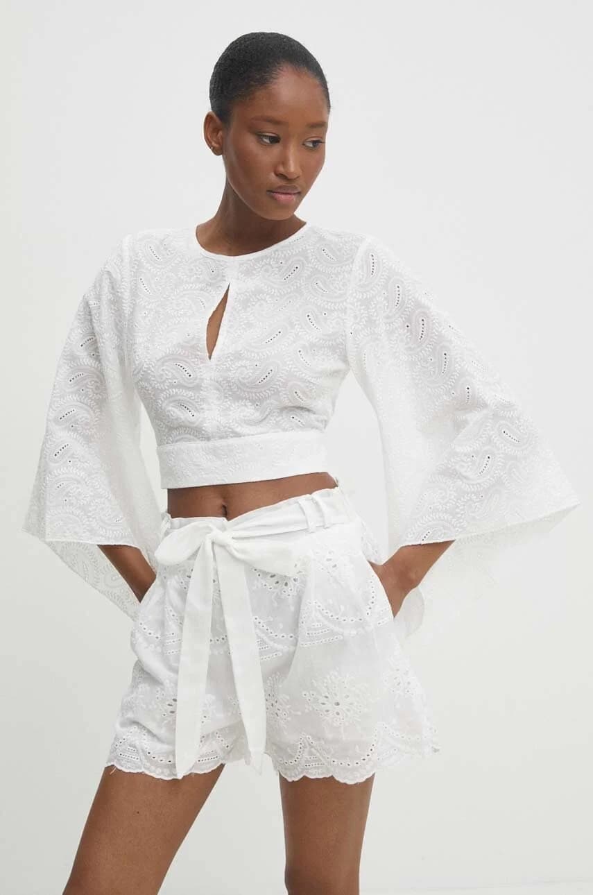 Хлопковая блузка - фото 3