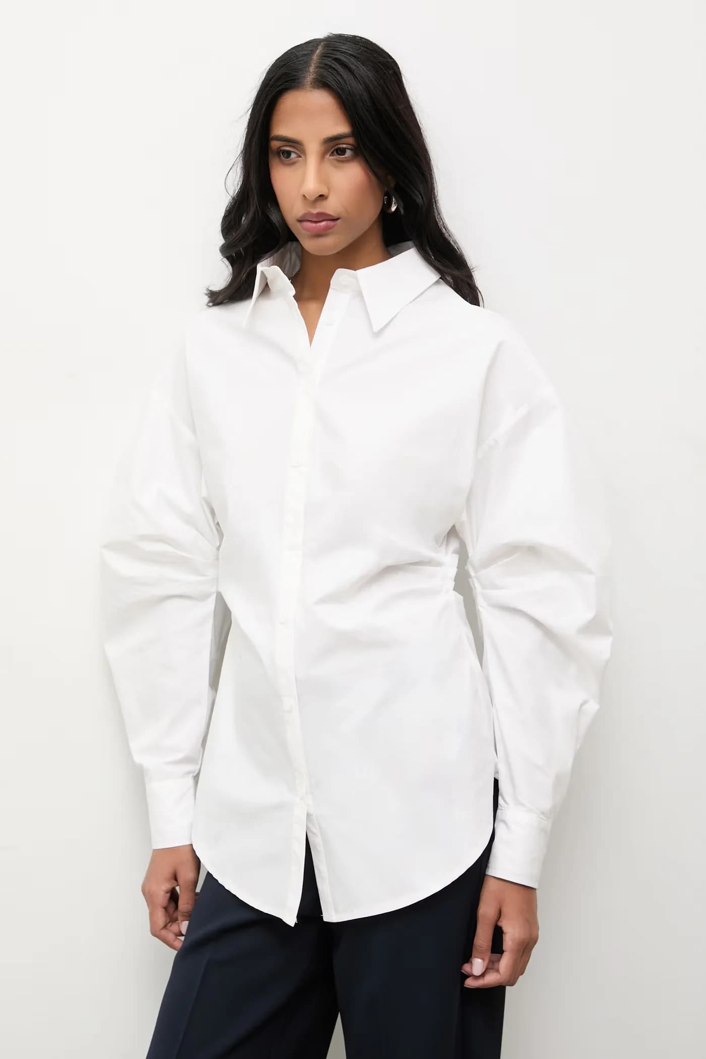 Хлопковая рубашка - фото 2