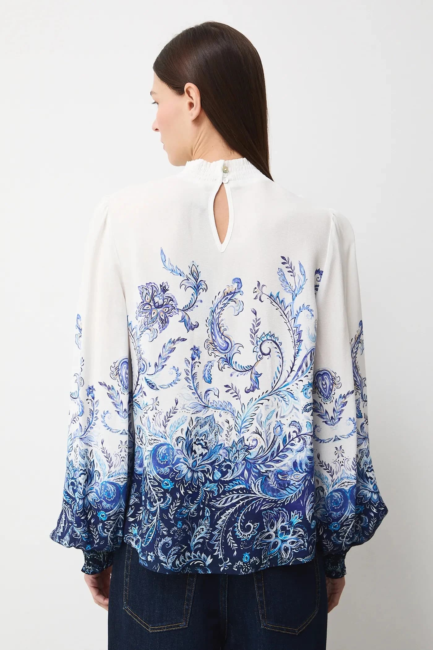 Женская вискозная блузка - фото 3