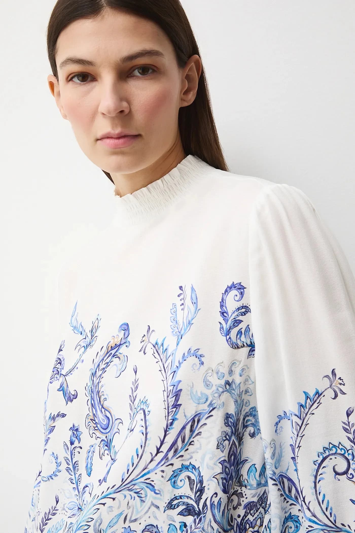 Женская вискозная блузка - фото 4