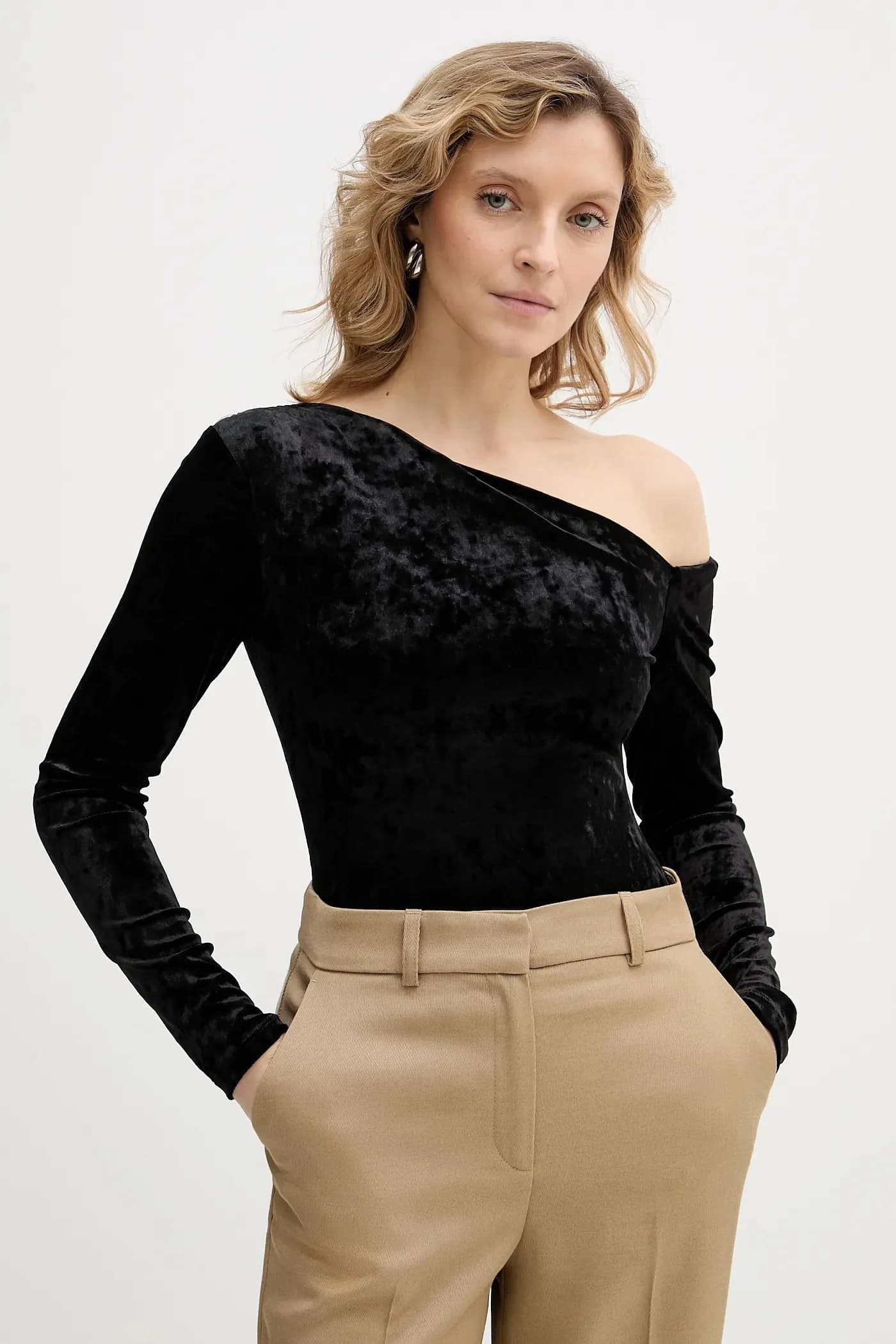 Велюровое боди