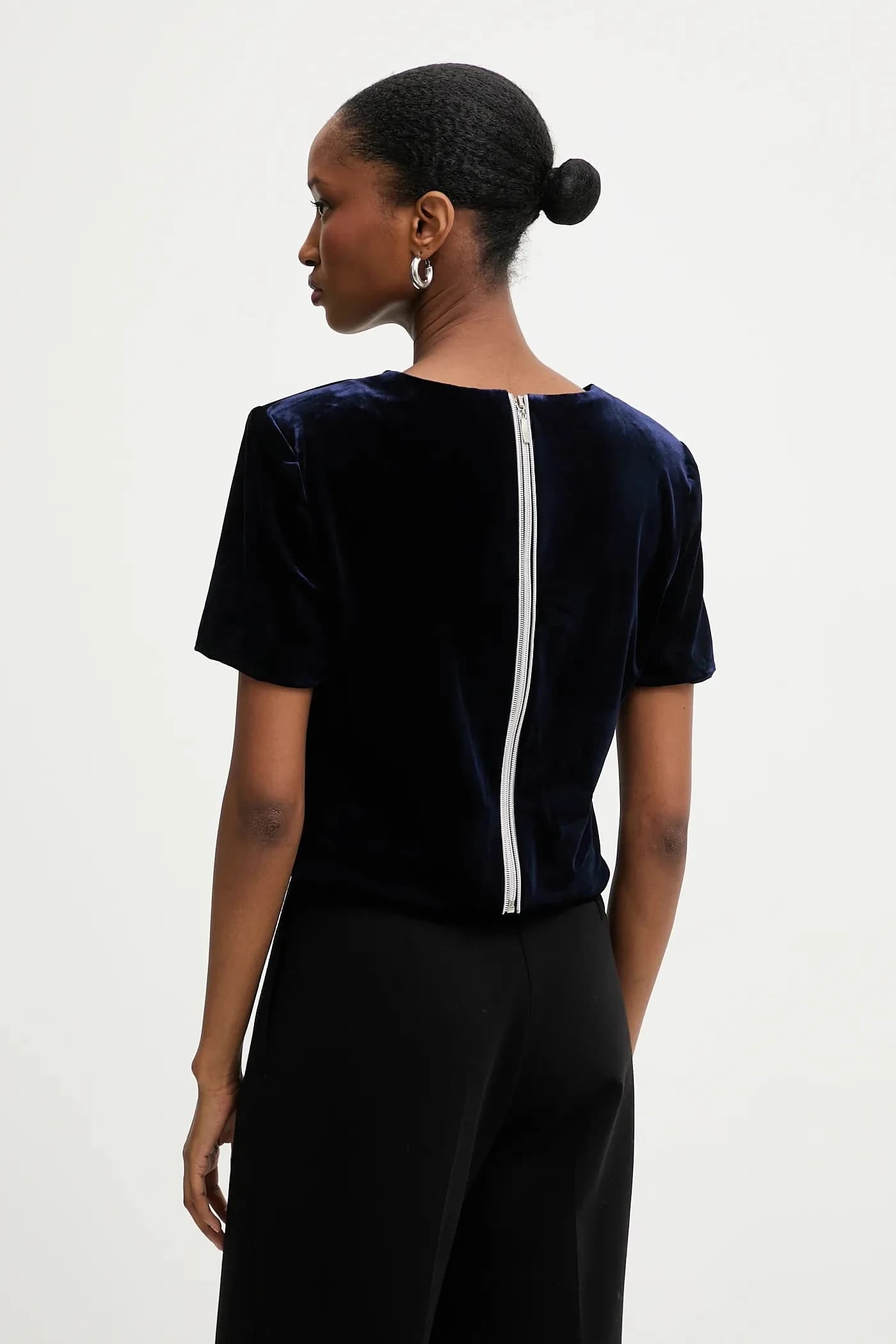 Велюровая блузка - фото 3