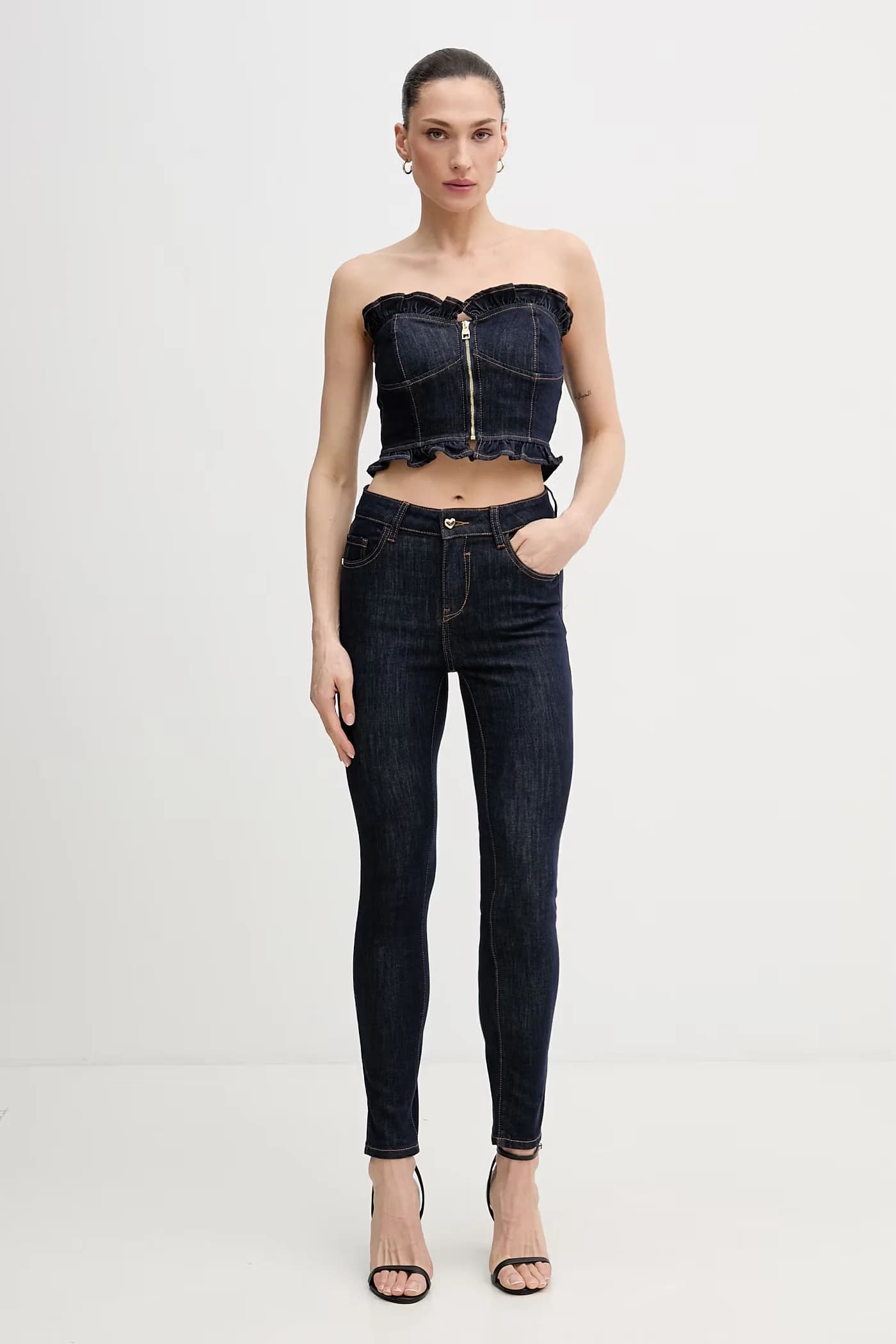 Джинсовый топ - фото 2