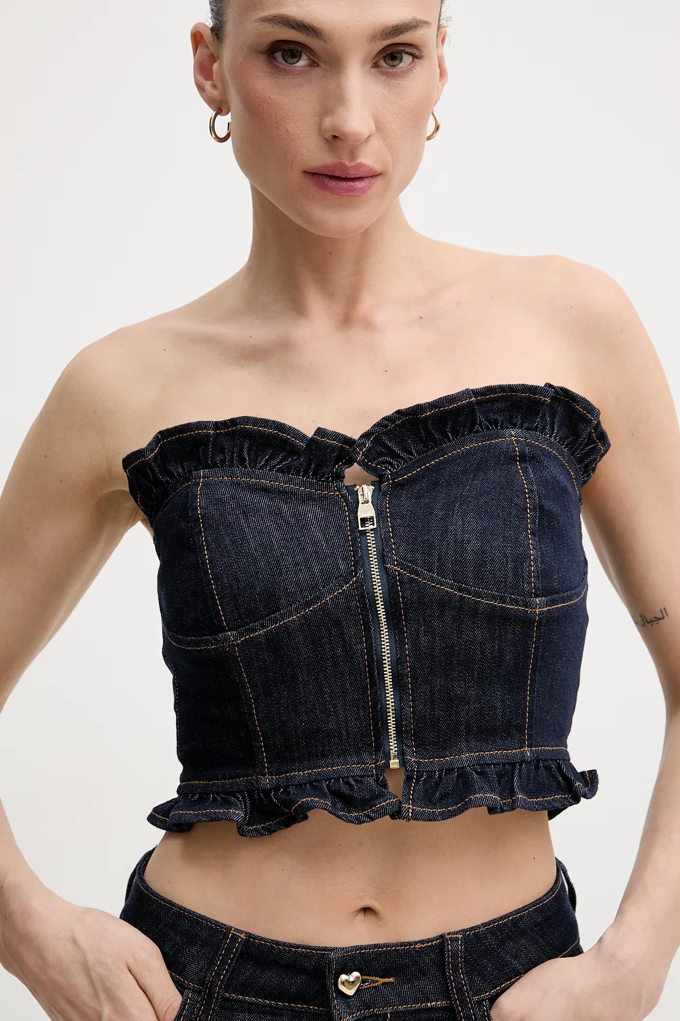 Джинсовый топ - фото 4