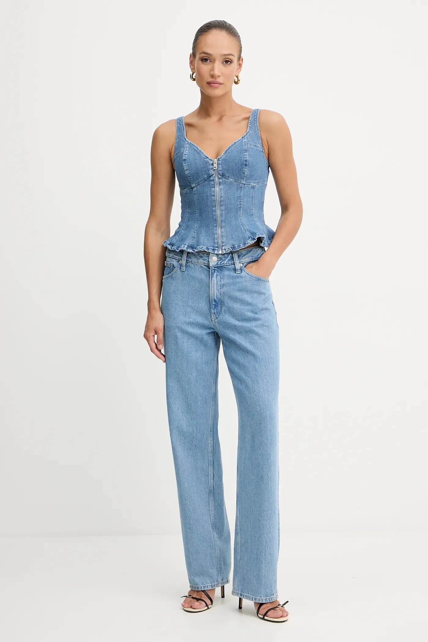 Джинсовый топ Guess ANIKA - фото 2