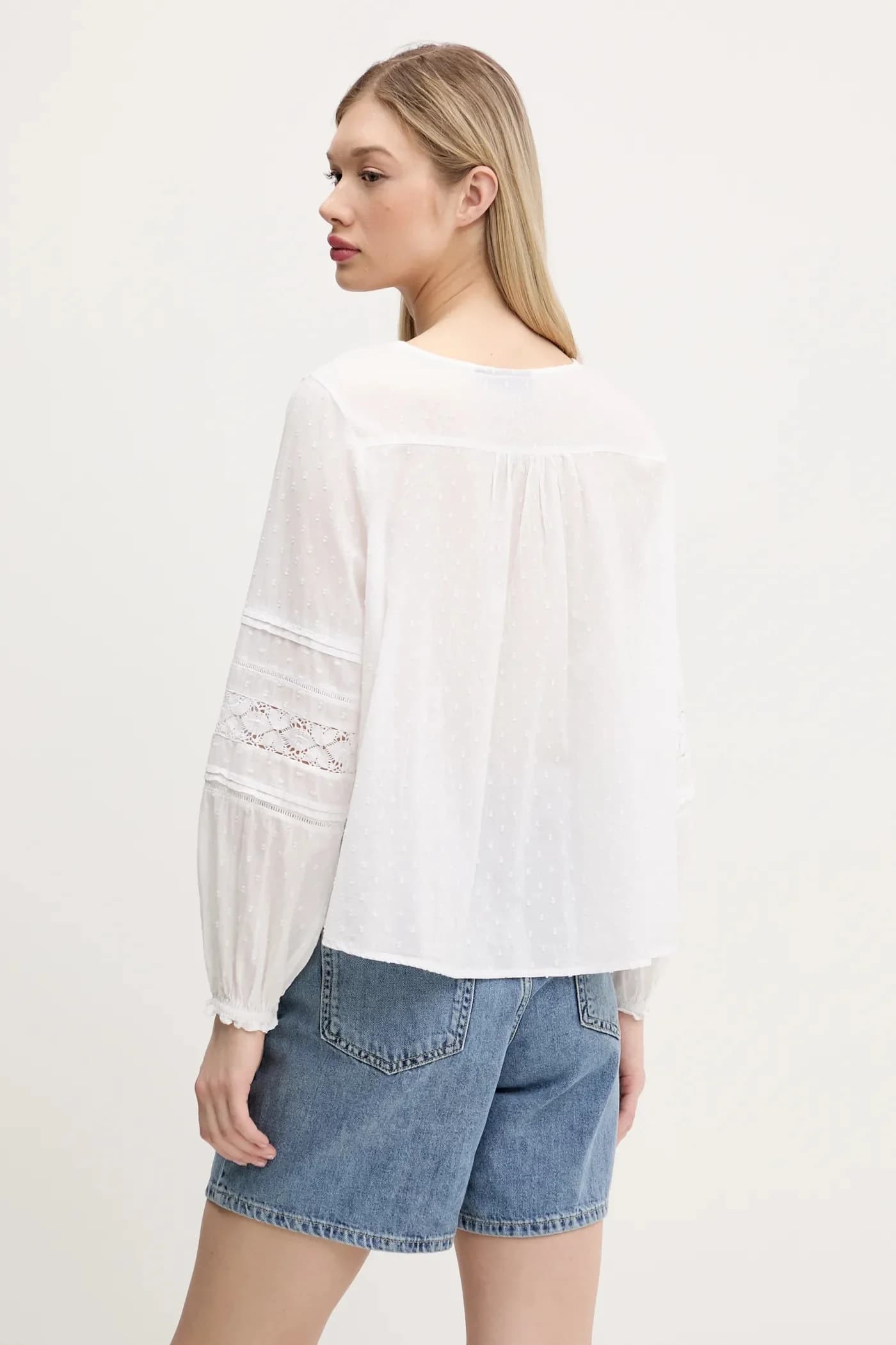 Хлопковая блузка - фото 3