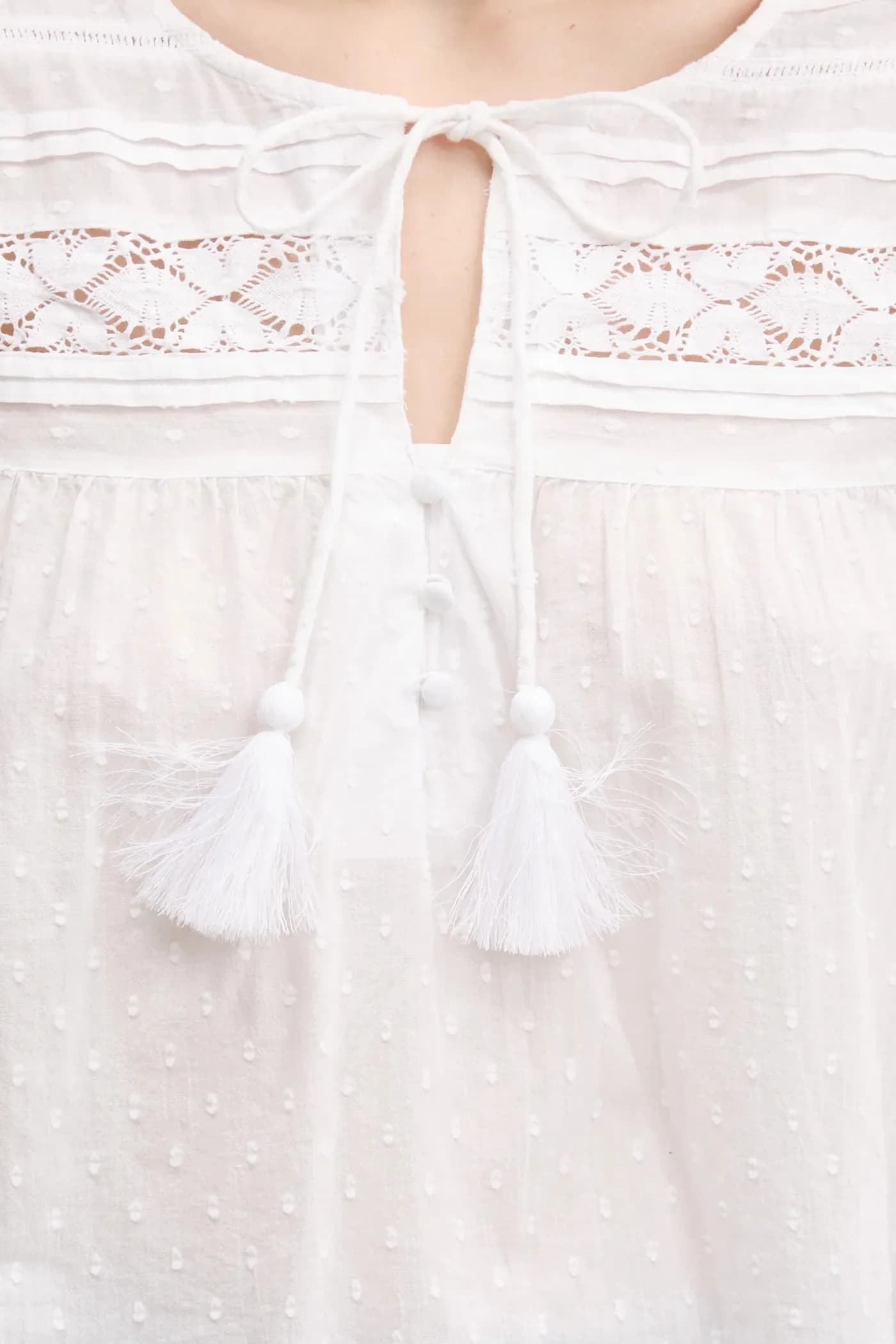 Хлопковая блузка - фото 5