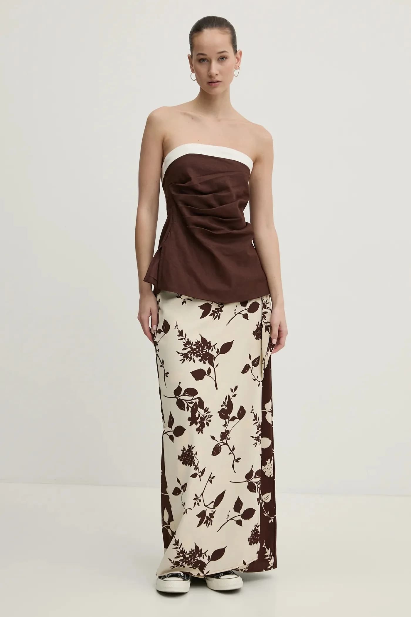 Льняная блузка - фото 2