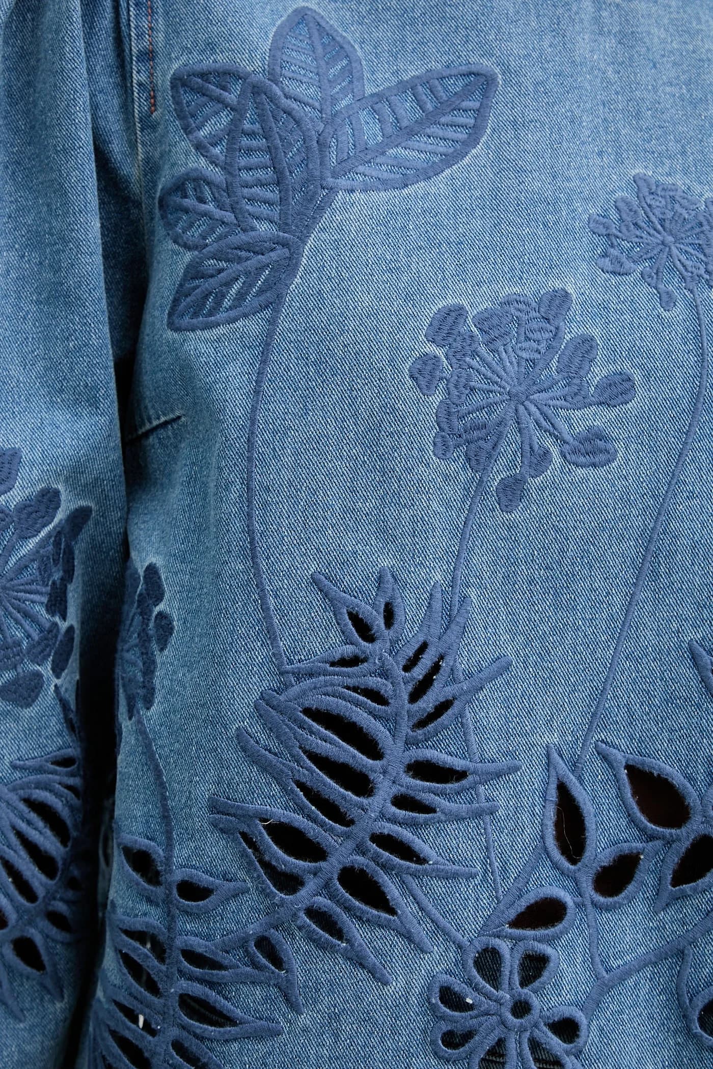 блузка BRAMBLE из хлопка - фото 5