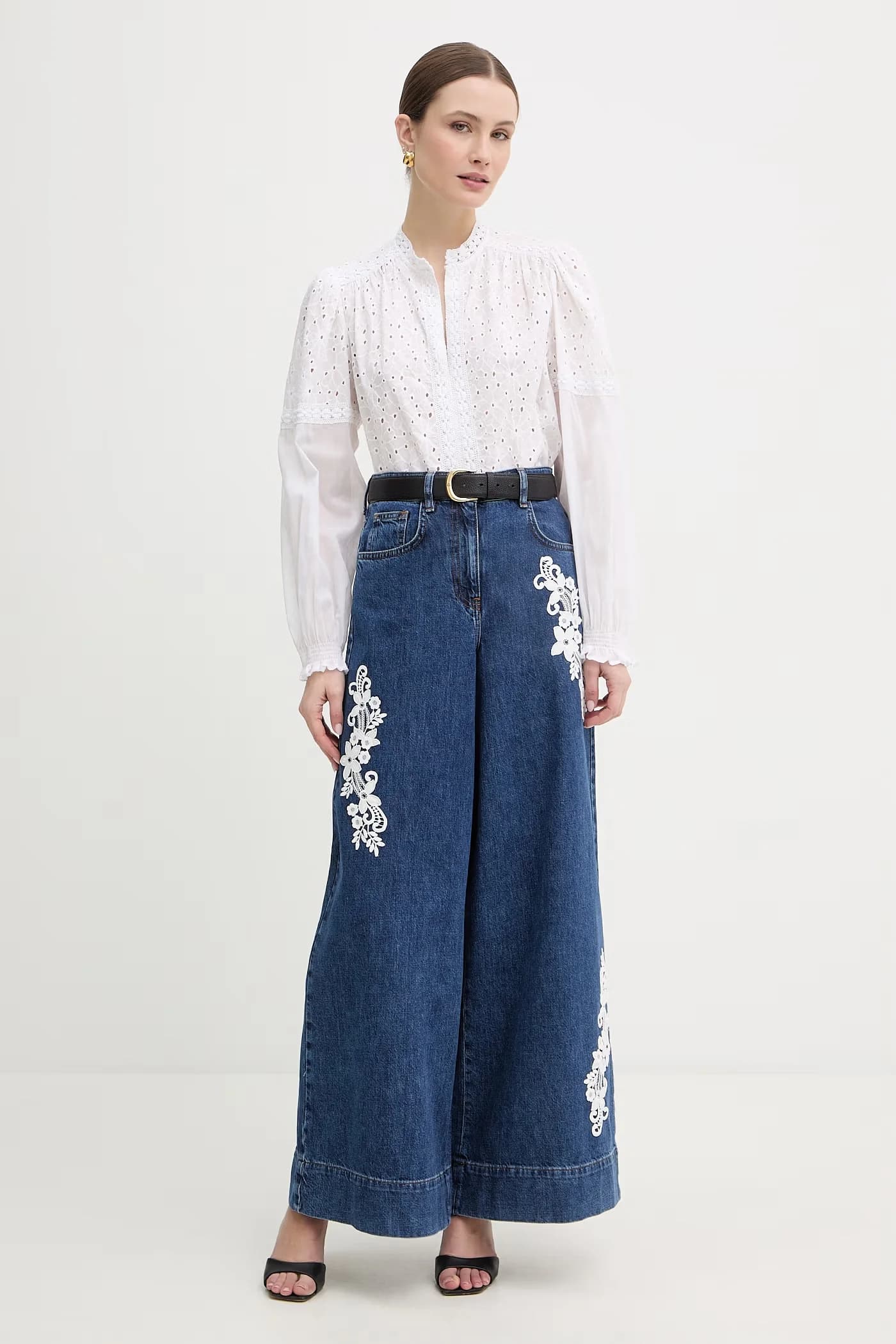 Хлопковая блузка - фото 2