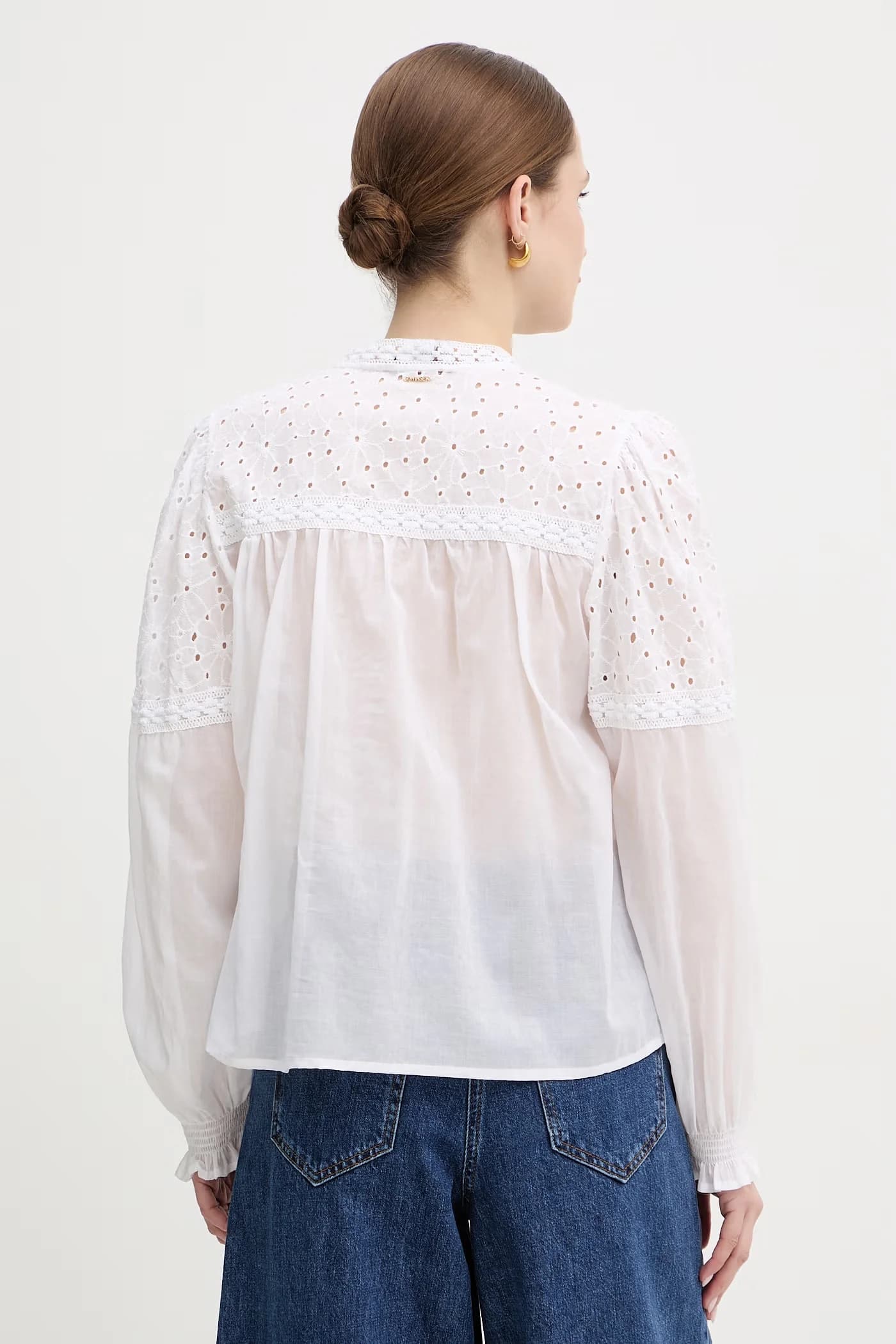 Хлопковая блузка - фото 3