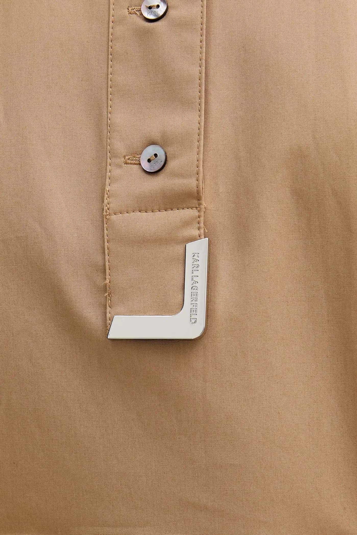 Хлопковая блузка - фото 5