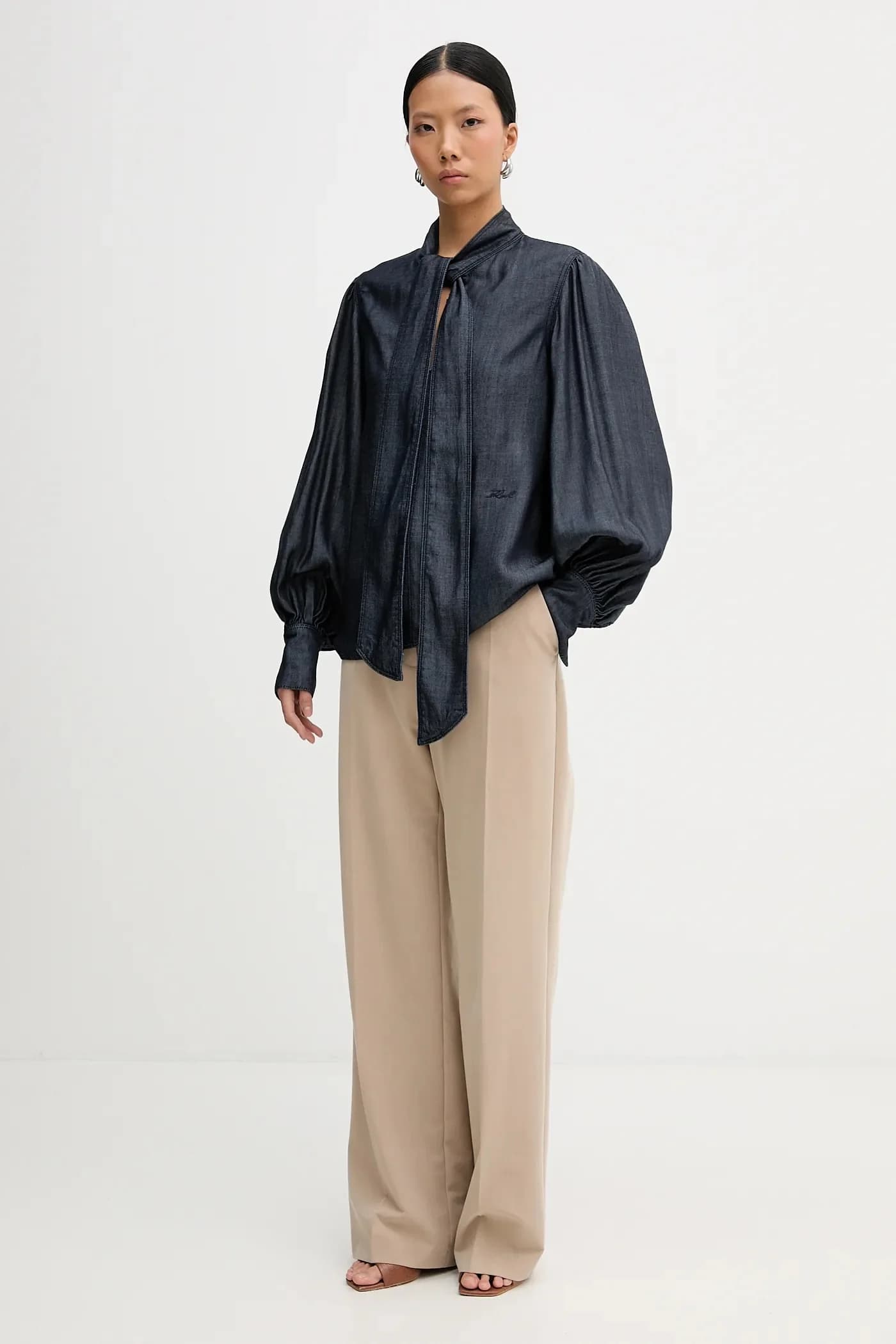 Джинсовая толстовка FLUID DENIM - фото 2