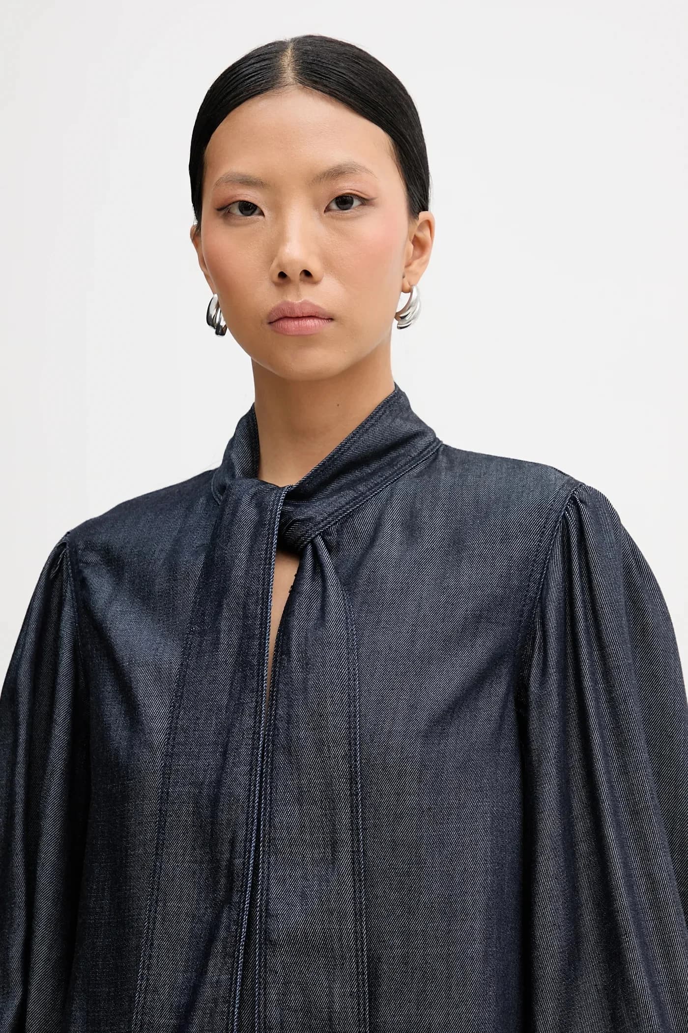 Джинсовая толстовка FLUID DENIM - фото 4