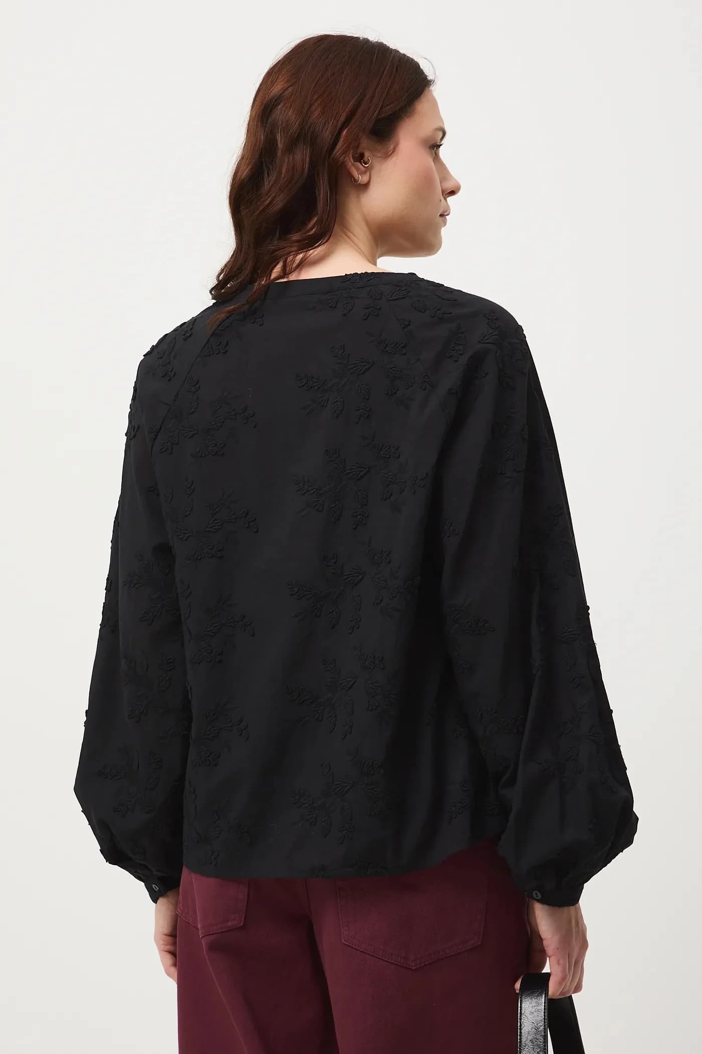 Хлопковая блузка - фото 3