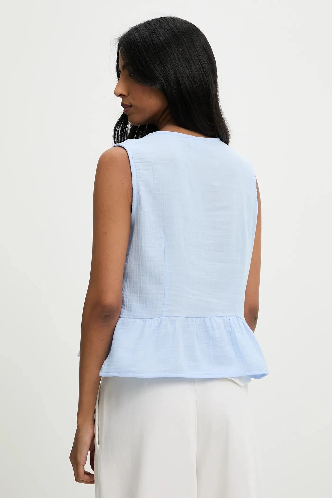 Хлопковая блузка - фото 3