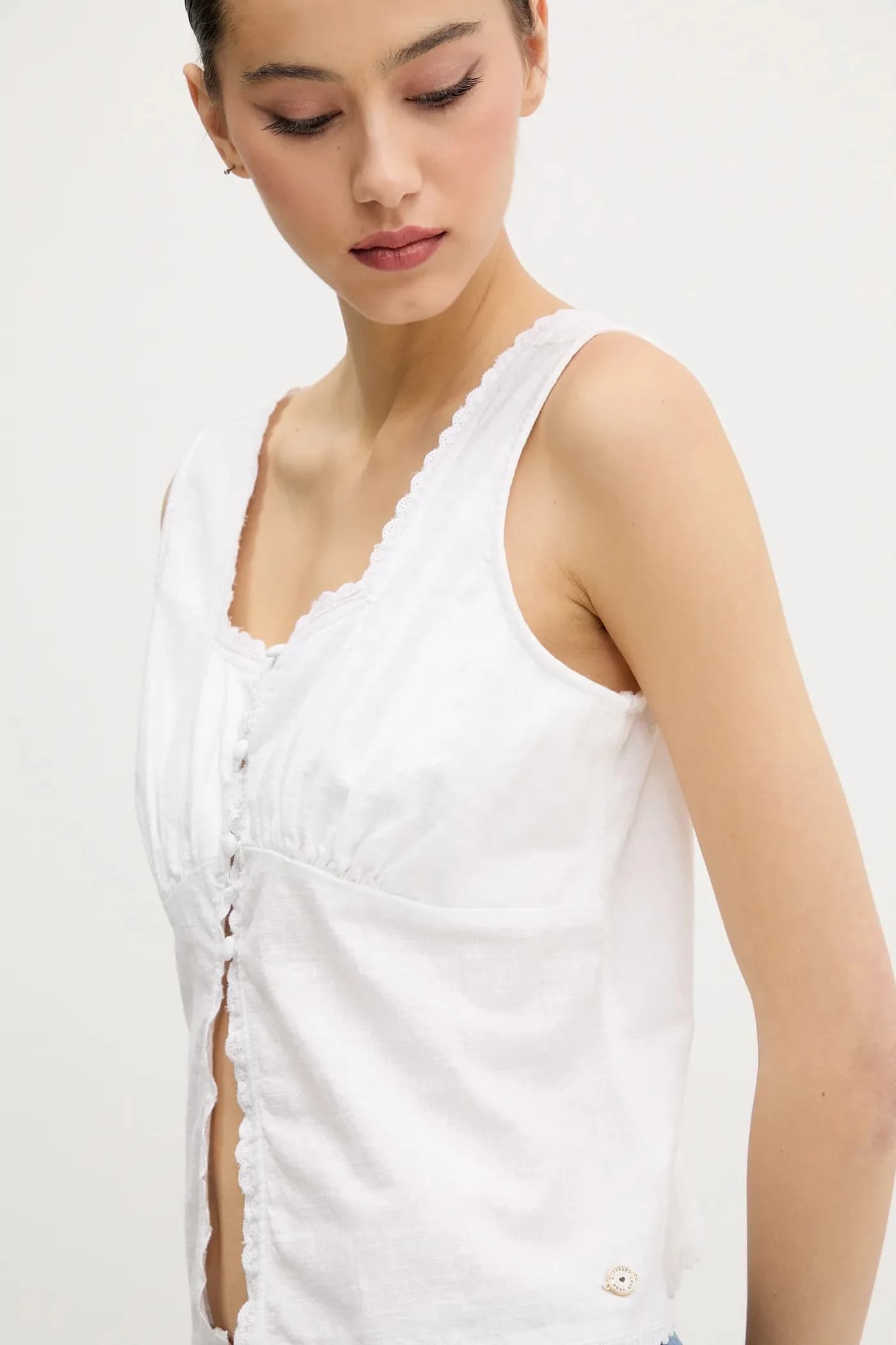 Хлопковый топ - фото 4