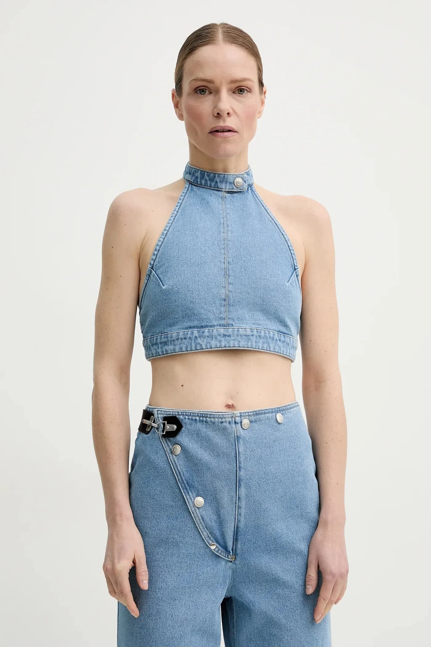 ARINA джинсовая блузка - фото 4