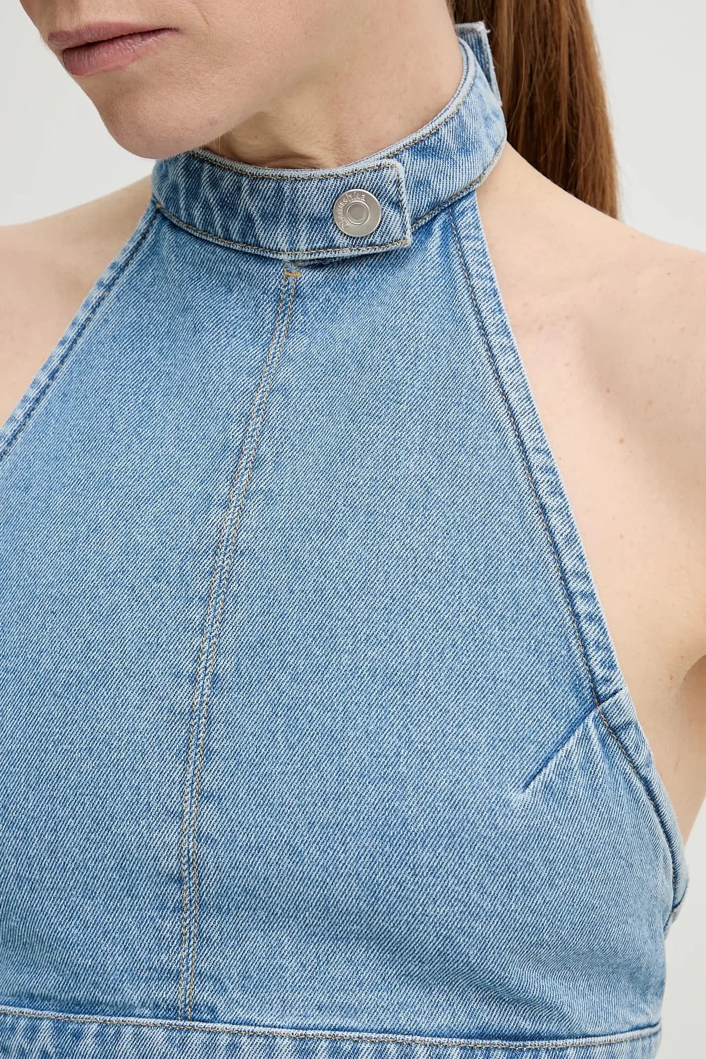 ARINA джинсовая блузка - фото 5