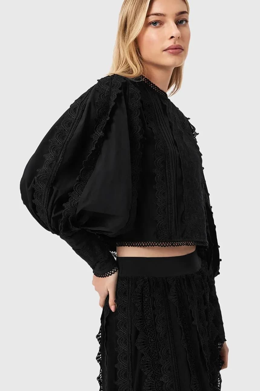 хлопковая блузка HART - фото 4