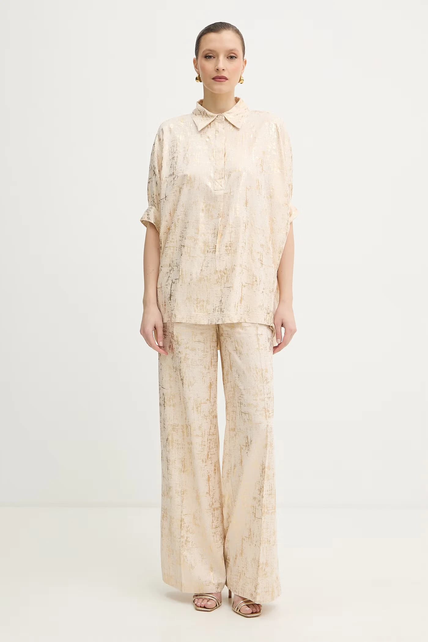 SILIA льняная блузка - фото 2