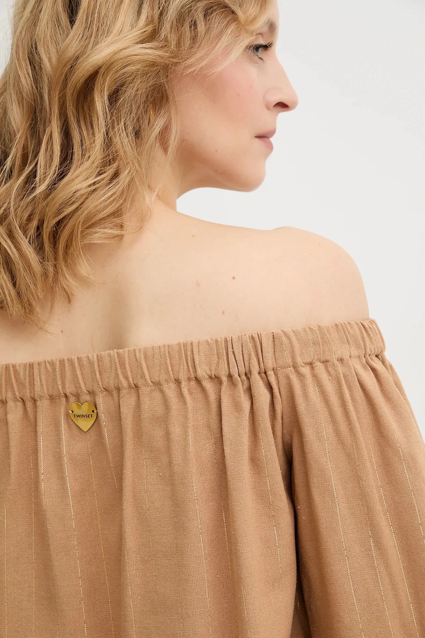 Блузка из льна - фото 5